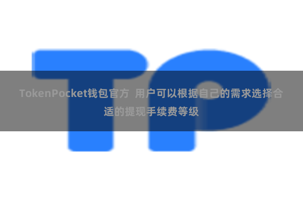 TokenPocket钱包官方 用户可以根据自己的需求选择合适的提现手续费等级